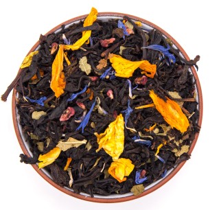 Чай черный ароматизированный "Ежевика с малиной"